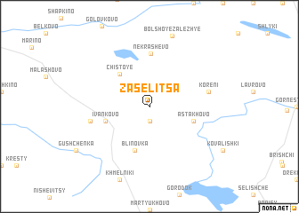 map of Zaselitsa