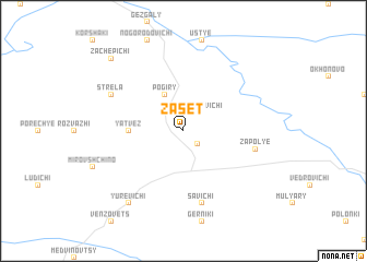 map of Zasetʼ