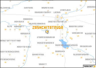 map of Zashchita Truda