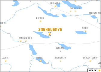 map of Zasheven\