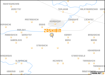 map of Zashibin