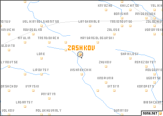 map of Zashkov