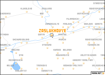 map of Zaslukhov\