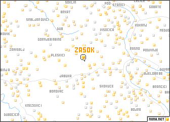 map of Zasok