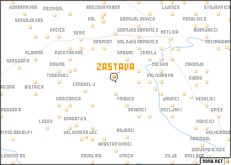 map of Zastava