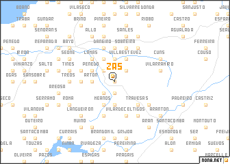 map of Zas