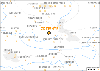 map of Zatish\