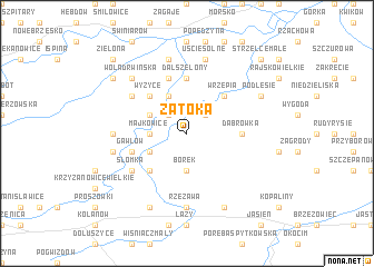 map of Zatoka