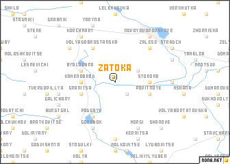 map of Zatoka