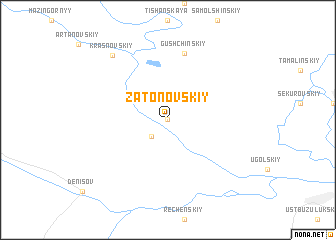 map of Zatonovskiy