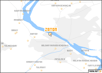 map of Zaton