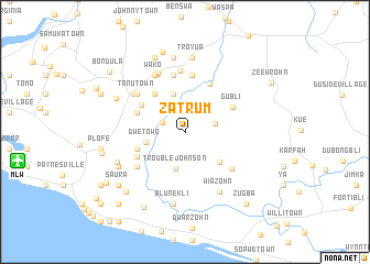 map of Zatrum