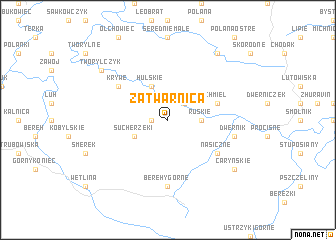 map of Zatwarnica