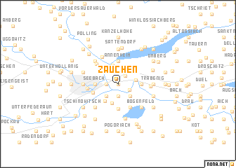 map of Zauchen