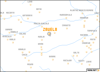 map of Zauela