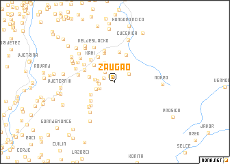 map of Zaugao