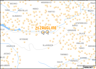 map of Zaugline