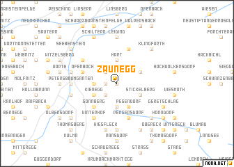 map of Zaunegg