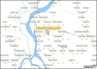 map of Zaungdawgan