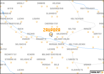 map of Zaupora