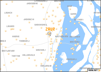 map of Zaur