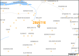 map of Zaust\