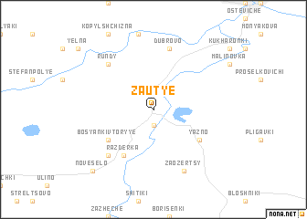 map of Zautʼye