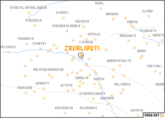 map of Zavaliput\