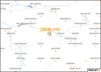 map of Zavaliyki