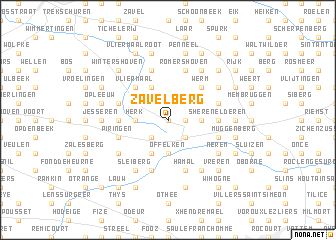 map of Zavelberg