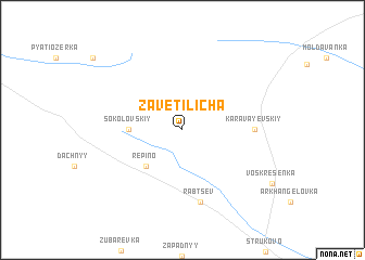 map of Zavet Il\