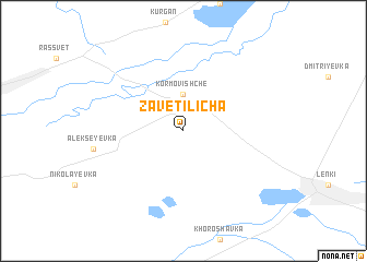 map of Zavet Il\