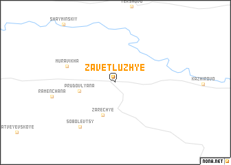 map of Zavetluzh\