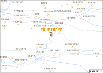 map of Zavetnoye