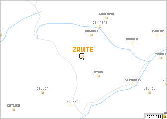 map of Zavite