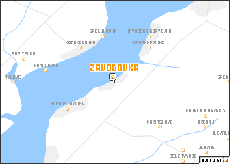 map of Zavodovka
