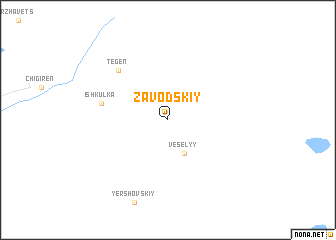 map of Zavodskiy