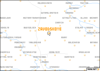 map of Zavodskoye