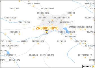 map of Zavodskoye