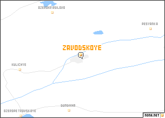 map of Zavodskoye