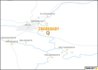 map of Zavodskoy