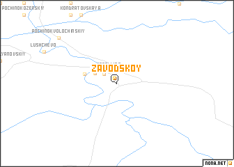 map of Zavodskoy