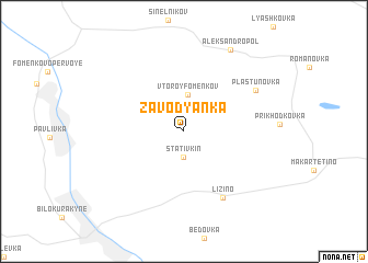 map of Zavodyanka