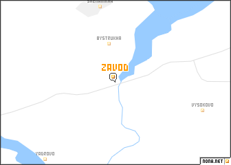 map of Zavod\