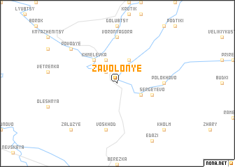 map of Zavolon\