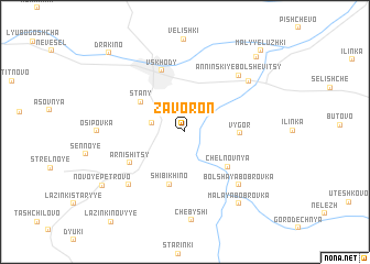 map of Zavoron\