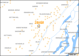 map of Zavor