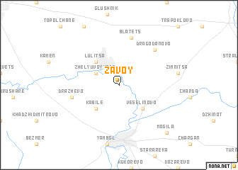 map of Zavoy