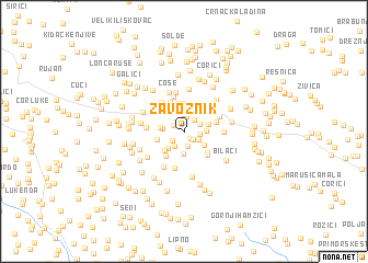 map of Zavoznik