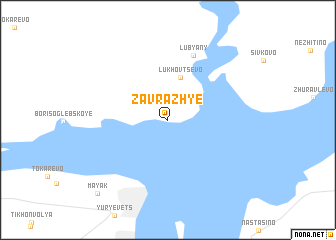 map of Zavrazh\